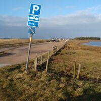Parkeringen vid Hovbacken