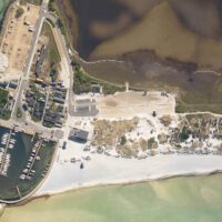 Kallbadhus till nästa sommar i Skanörs hamn