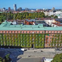 Ombyggda polishuset är finalist i Årets Miljöbyggnad