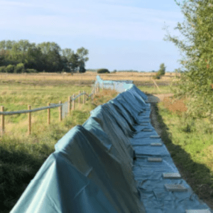 Idag testar Vellinge Kommun de flyttbara skyddsvallarna