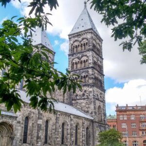 Taken på Lunds domkyrkas torn ska renoveras nu under 2022