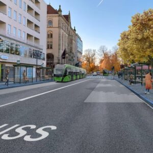Gustav Adolfs torg förbättras och förbereds för MalmöExpressbussarna