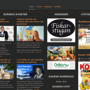 I vår strävan att ligga i framkant introducerar vi nu ”mörkt tema”