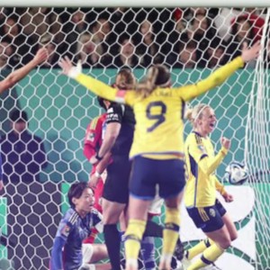 Mycket bra match när Sverige slog ut Japan i kvartsfinalen