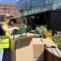 Botulfsplatsen blir mer levande med uteserveringar