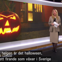 Dåligt av SVT och Aktuellt – Halloween är inte i helgen
