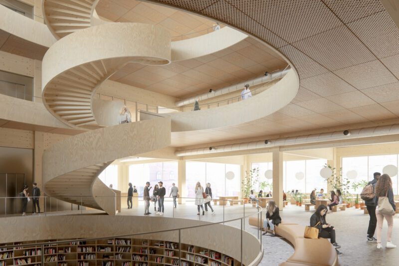 Amphitrite Visionsbild Interiör Atrium