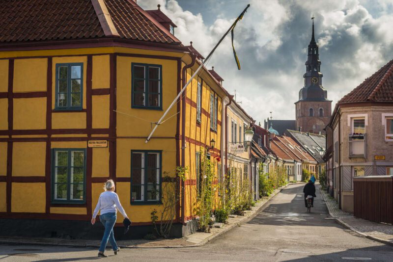 Street In Ystad Frits Meystwideoyster.com