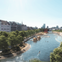 En vision om att kanalen ska bli en badplats