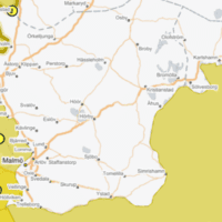 Gula varningar för vind och vattenstånd