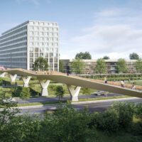 Ny gång- och cykelbro planeras över Österleden i Helsingborg