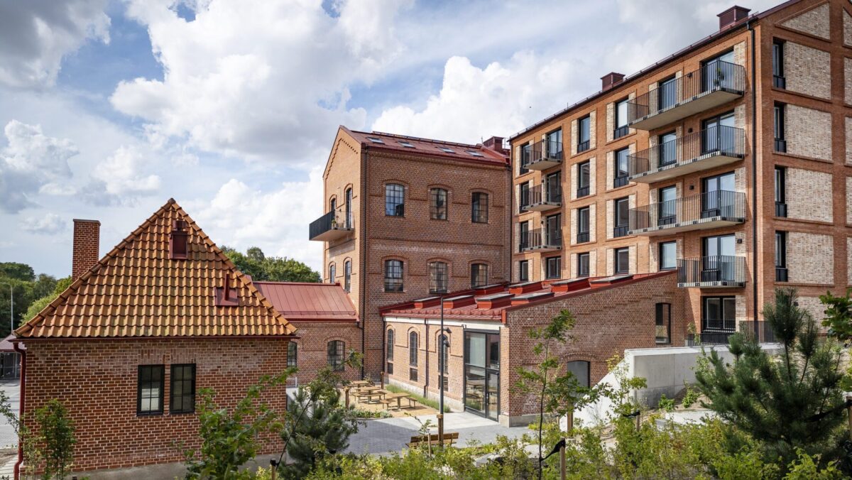 Spritfabriken i Eslöv prisas igen – vinner årets fasad 2025