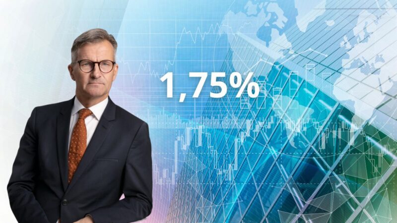 Riksbanken låter räntan ligga still på 1,75 procent