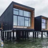 Landskronas nya kallbadhus vinner stadsbyggnadspriset 2025