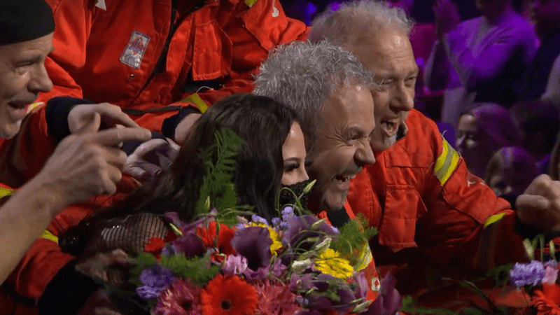 Felicia och Brandsta City Släckers vidare till final i Melodifestivalen