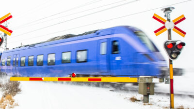 Skånetrafiken och Trafikverket ställer in på grund av snöväder