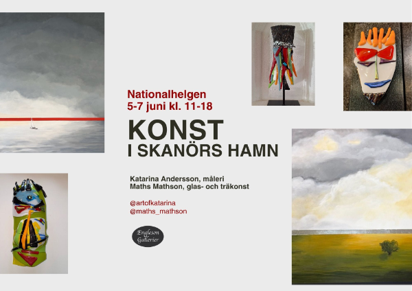 Konst i Skanörs hamn – Katarina Andersson & Maths Mathson