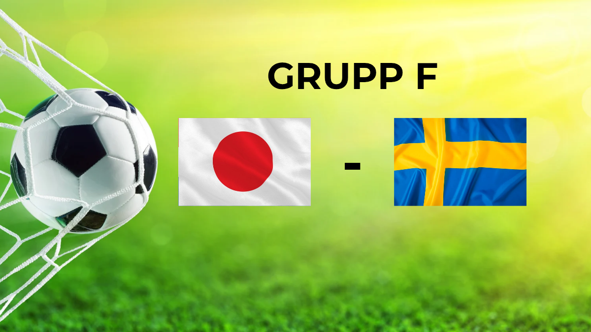 Japan – Sverige (Grupp F, Fotbolls-VM)