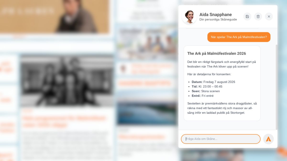 Din expertguide till Malmöfestivalen – Fråga Aida Snapphane!