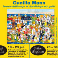 Sommarutställning med Gunilla Mann på Galleri Engleson
