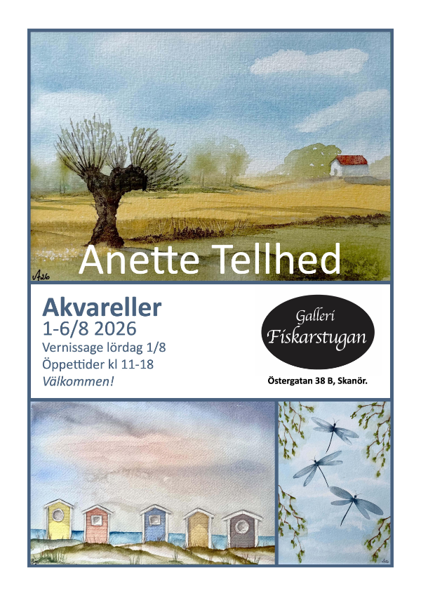 Anette Tellhed – Akvareller