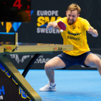 Elias Ranefur ensam svensk till åttondelsfinal i Europe Smash