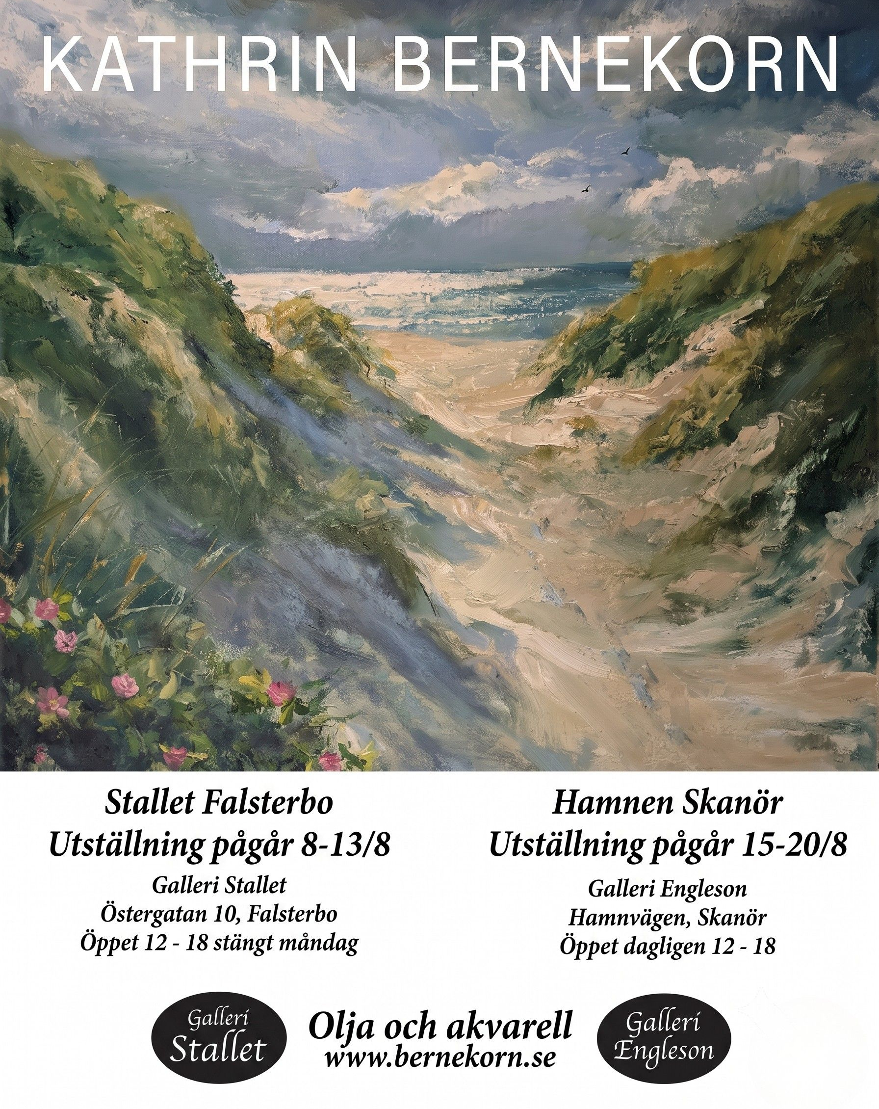 Kathrin Bernekorn – Olja och akvarell