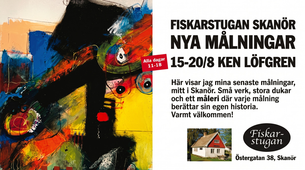 Nya målningar – Ken Löfgren