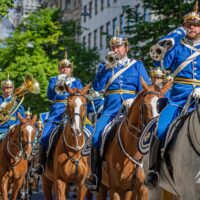 Beridna Högvakten och Livgardets dragonmusikkår intar Lund den 12 september