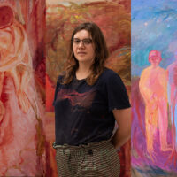 Kateryna Lysovenko gestaltar krig och framtid på Helsingborgs konsthall