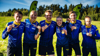 Svenskt EM-guld och brons efter dramatiska stafetter