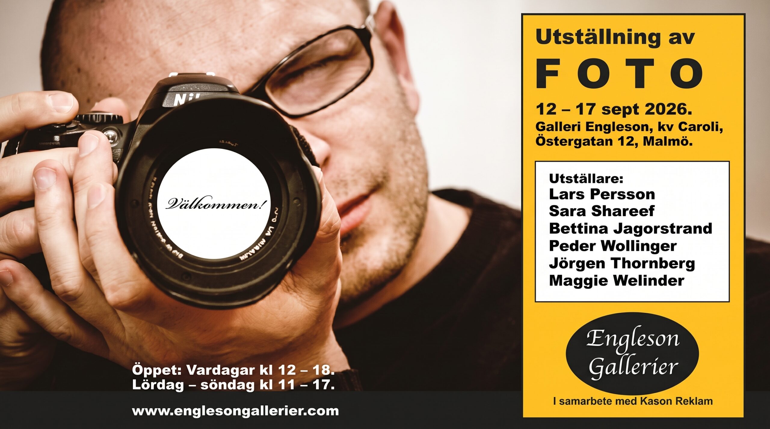 Utställning av FOTO – Galleri Engleson