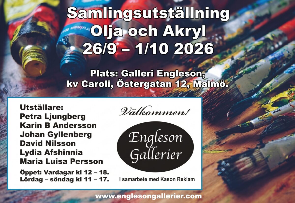 Samlingsutställning Olja och Akryl