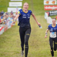 EM-guld till Hanna Lundberg och silver till Anton Johansson