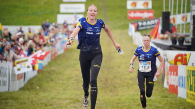 EM-guld till Hanna Lundberg och silver till Anton Johansson
