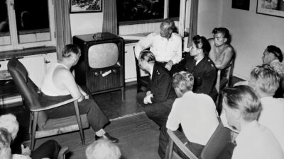 Sju decennier av tv-historia visas på Dunkers kulturhus
