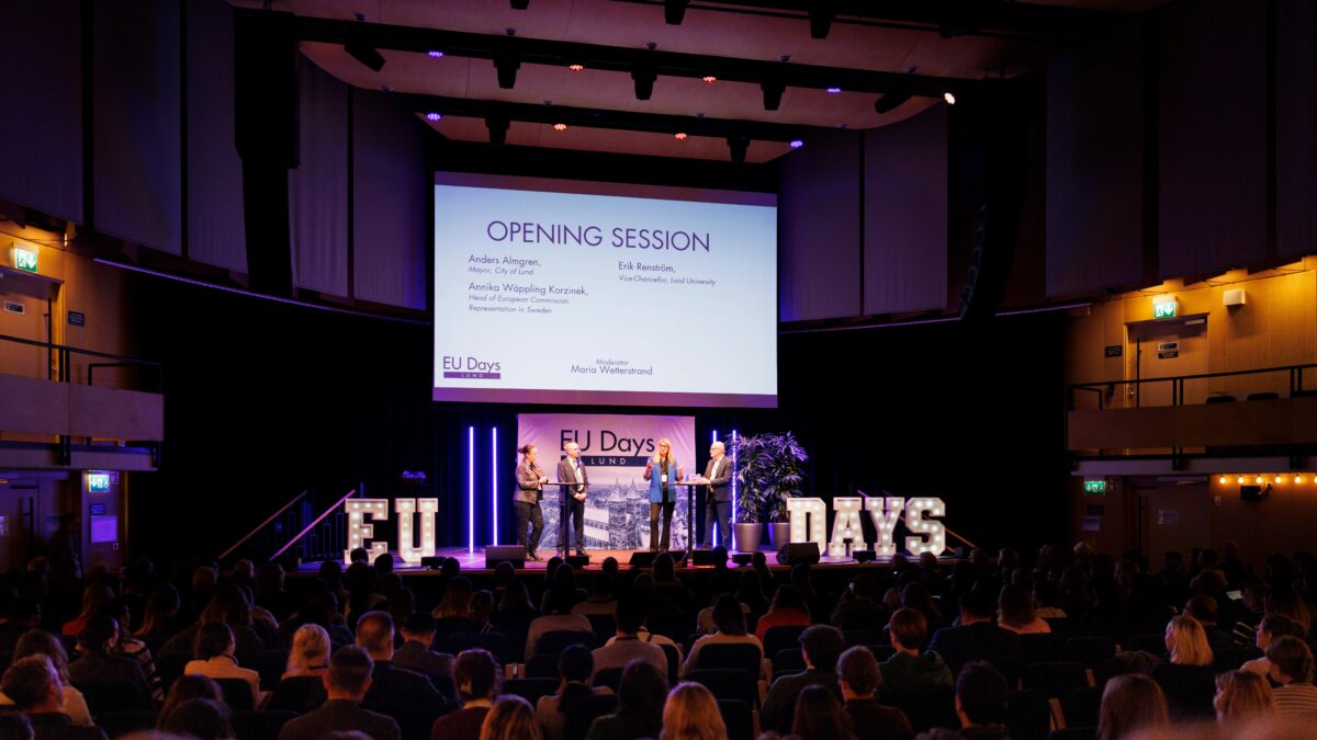 EU Days Lund 2026 i Stadshallen, Lund