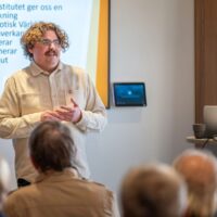 Näringslivslunch i Burlöv samlade företagare för framtidsspaningar om Öresundsregionen